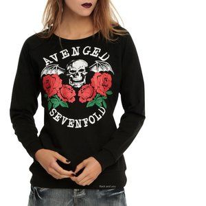 Avenged Seenfold A7X metal rock Official Pullover Raaglan T-Shirt XL NWT